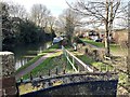 Ramp to the canal towpath from the Coventry Road bridge, Warwick