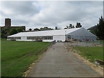 SU9850 : Marquee for new students open day by Mr Ignavy
