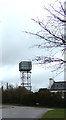 TL1419 : Water Tower on Lawrence End Road by Geographer