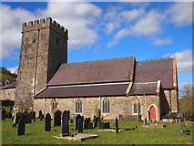 SN4140 : St Tysul's Church, Llandysul by Chris Andrews