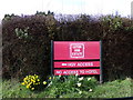 TL1117 : Sign on West Hyde Road by Geographer