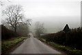 SP3441 : Orchard Hill on a Misty Day by Nigel Mykura
