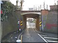 Narrow bridge on Grange Vale, Sutton