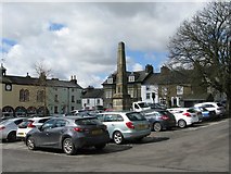 SD2187 : Obelisk, The Square, Broughton in Furness by G Laird