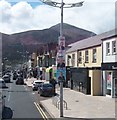 Unionist posters in Main Street, Newcastle