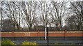 Boundary wall, Canning Town Recreation Ground