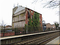 Industrial building next to Dunmurry train station