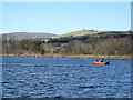 Boating on the reservoir