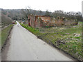 Derelict farm building, Church Lane