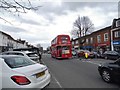 Routemaster bus on Epping High Street