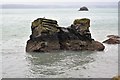 SX9363 : Stack off Meadfoot Beach by N Chadwick