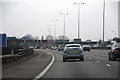 TQ0272 : Spelthorne : M25 Motorway by Lewis Clarke