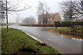 Misty Crossroads near Shenlow Hill