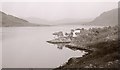 Houses beside the shore, Loch na Cairidh