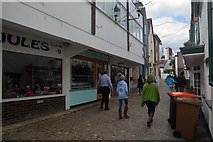 SZ3295 : Lymington : Quay Hill by Lewis Clarke