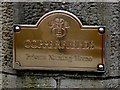 Plaque, Copperfields Nursing Home