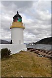 NN0163 : Lighthouse and Ferry by Robert Struthers