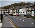 Houses alongside a bend in Ynyswen Road, Ynyswen