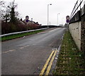 Entry slip road to the A472 from Rockhill Road, Pontypool