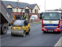 H4672 : Road works, Hospital Road, Omagh - 24 by Kenneth  Allen