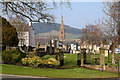 The entrance to Old Galashiels Parish Church burial ground