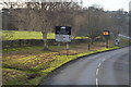 Road sign, A379