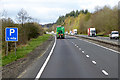 Southbound A9 near to Auchterarder