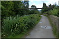 Pipebridge crossing the Leeds and Liverpool Canal