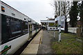 Train at Cheam Station