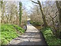 Culverted ford over the River Font