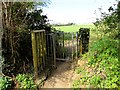 Gate to a sports field, Murton