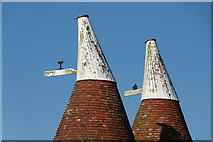 TQ8718 : Cowls of Stocks Oast by Oast House Archive