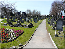 TQ5087 : Romford Cemetery, Crow Lane by John Baker
