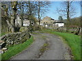 Bend on the lane at the end of Crossfield Road, Oxenhope