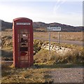 Telephone box, Kentra Moss