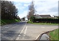 Houses at the junction of Moneycarragh Road and Castlewellan Road