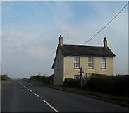 SX8769 : Farm house on Kingskerwell Road by John C