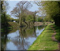 Towpath along the Shropshire Union Canal