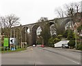 Railway viaduct above Edgcumbe Avenue