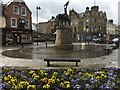 The Horse Statue in Hawick High Street