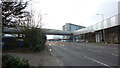 Footbridge Over Southern Perimeter Road Near Heathrow Terminal 4