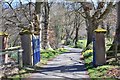 Gates near Torwoodlee Golf Course