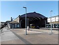 The train shed at Penzance railway station