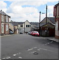 Southeast end of West Street, Bargoed