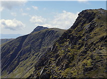 SH8624 : The three main summits of the Aran ridge by Andrew Hill
