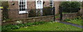 Railings and gate outside The Vicarage