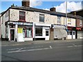 SJ9495 : Shops on Manchester Road by Gerald England