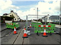 Road closed, Townview Avenue, Omagh