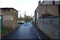 Public footpath off New North Road, Huddersfield