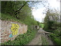 Former railway bridge abutments